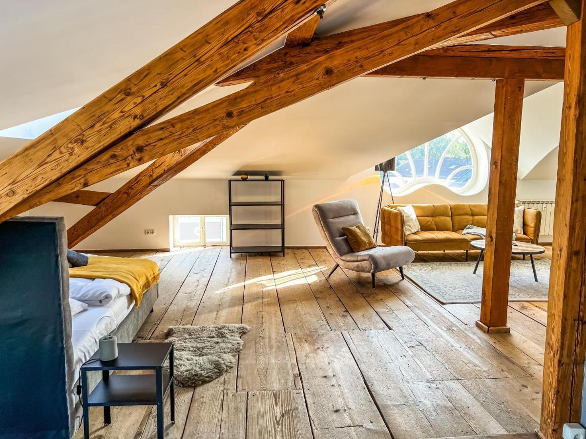 Loft-Wohnung Im Herzen Von Prien - 100M2 - Smarttv Luaran gambar