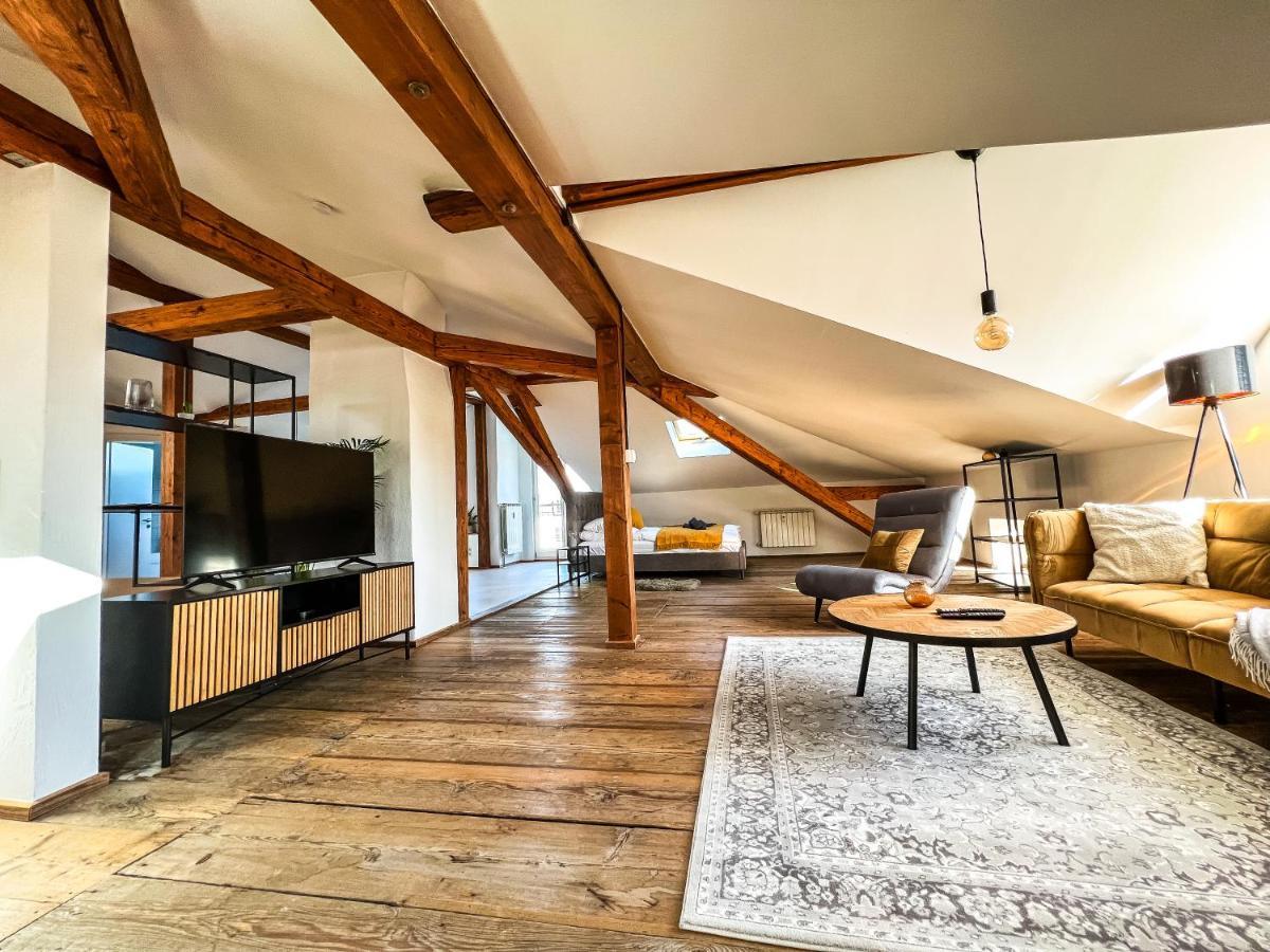 Loft-Wohnung Im Herzen Von Prien - 100M2 - Smarttv Luaran gambar