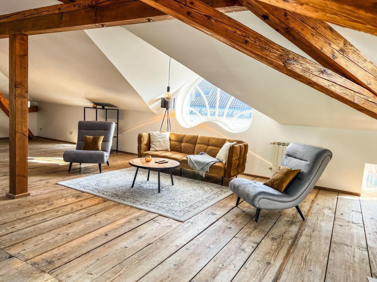 Loft-Wohnung Im Herzen Von Prien - 100M2 - Smarttv Luaran gambar
