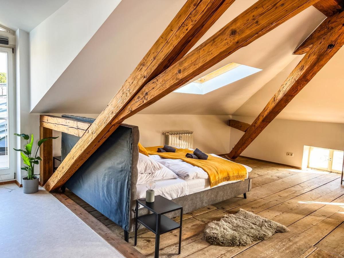 Loft-Wohnung Im Herzen Von Prien - 100M2 - Smarttv Luaran gambar