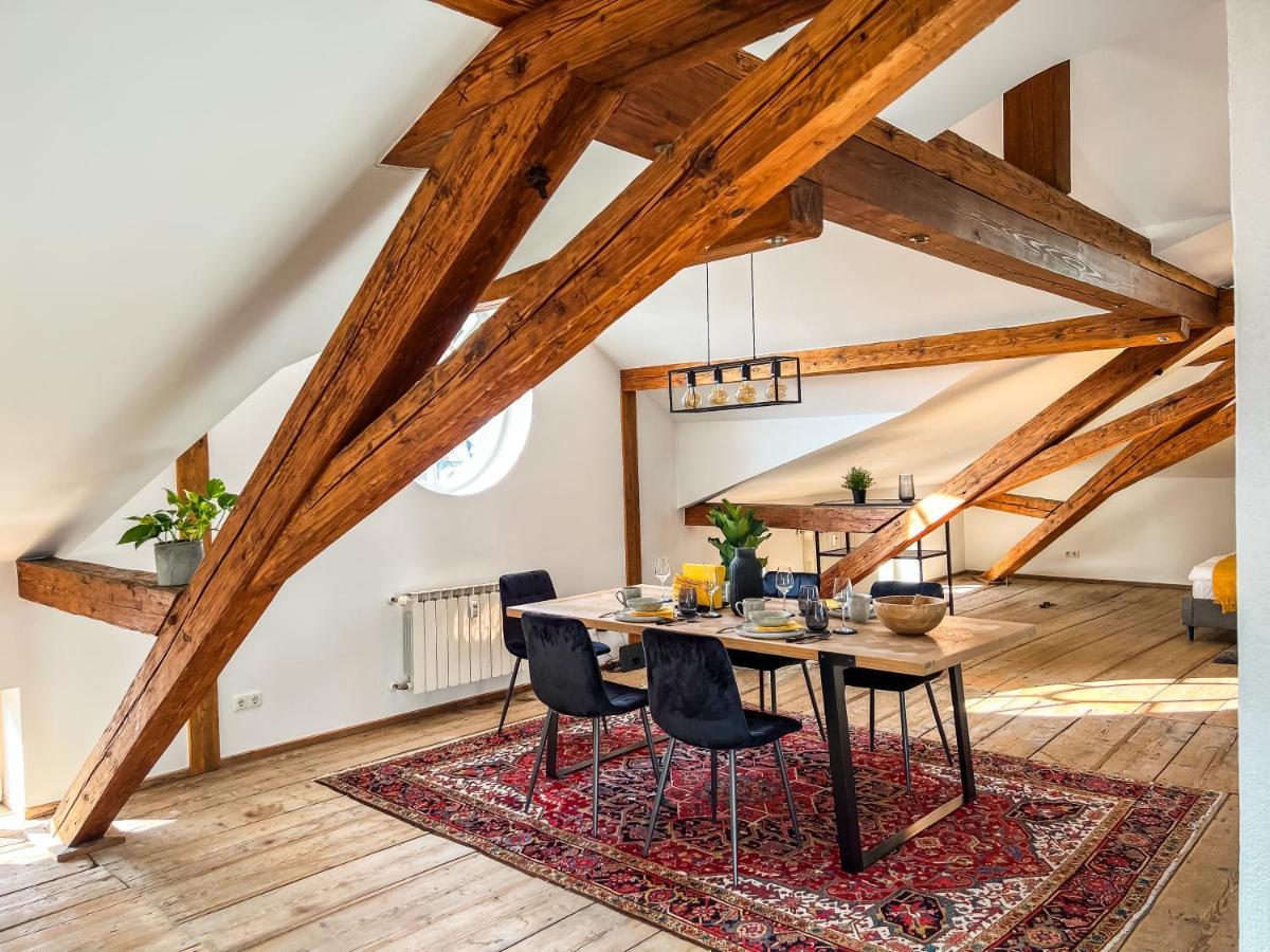 Loft-Wohnung Im Herzen Von Prien - 100M2 - Smarttv Luaran gambar